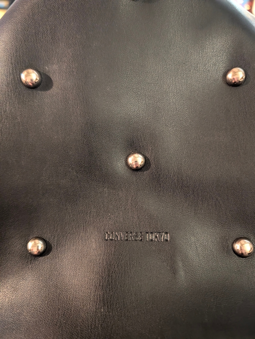 Converse Tokyo Black Studded Purse Tote - Picture 6 of 9